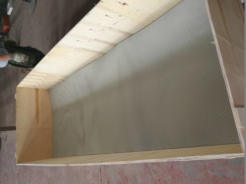 Расширенный металл сварил серебр ячеистой сети нержавеющей стали черный желтый простой