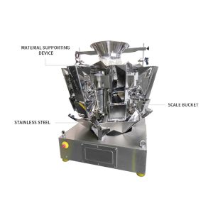 Multi Function Dried Fruit Food 10 Head Weigher Packing Machine