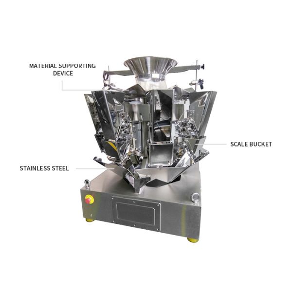 Multi Function Dried Fruit Food 10 Head Weigher Packing Machine