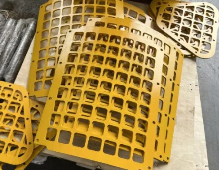 Multi Function Excavator Attachments Rotary Sand Washing Screen Bucket