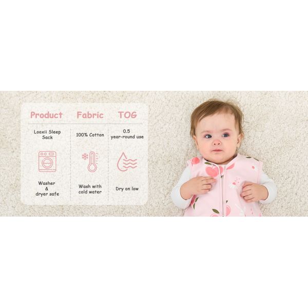 Wearable Lightweight Comfortable Newborn Sleeping Bag Infant Sleep Sacks