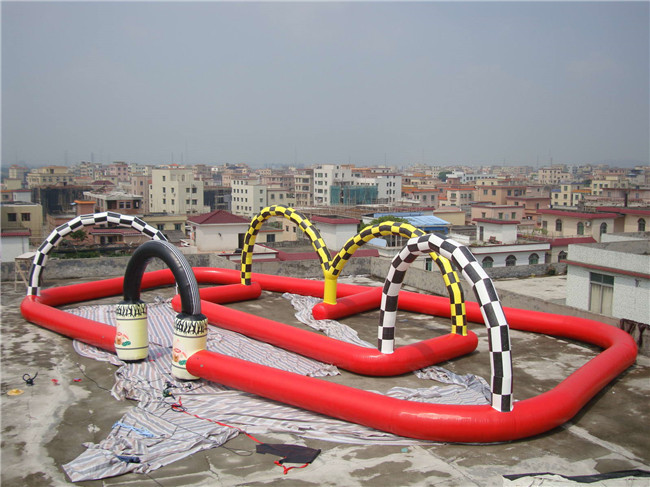 Custom Inflatable Bumper Car Track Portable Game Arena for Carnival Activities Shopping Mall Events Kids Entertainment Centers and Rental Business Use