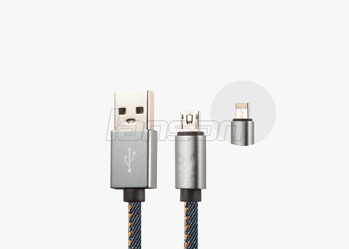 OEM нейлона кабеля 5V 2A данным по USB мобильных аксессуаров микро-/ODM для андроида