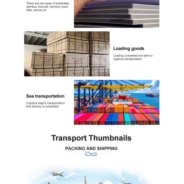 1200*2440 Бамбуковая древесная фанера из древесного угля