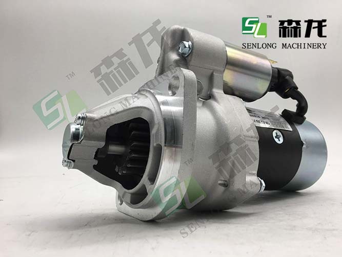 стартер 12В 15Т НОВЫЙ на затяжелитель 575 кормила скида двигателя 4ТНВ88 ХИТАЧИ Джохн Деере Янмар 675 675Б ИМ121254-77010