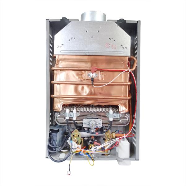 10L Glass Mirror Tankless Gas Water Heater with Copper Heat Exchanger