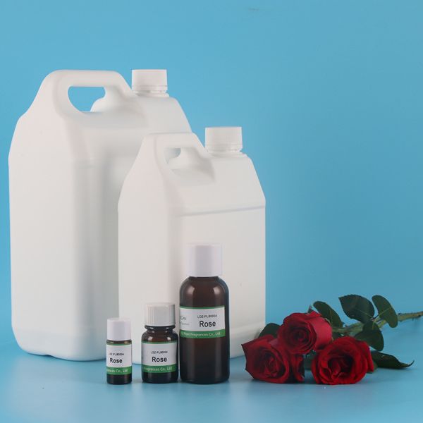 Alta pureza Perfumes para el cuidado de la piel Extracto de hierbas Aceite esencial de fragancia de rosa