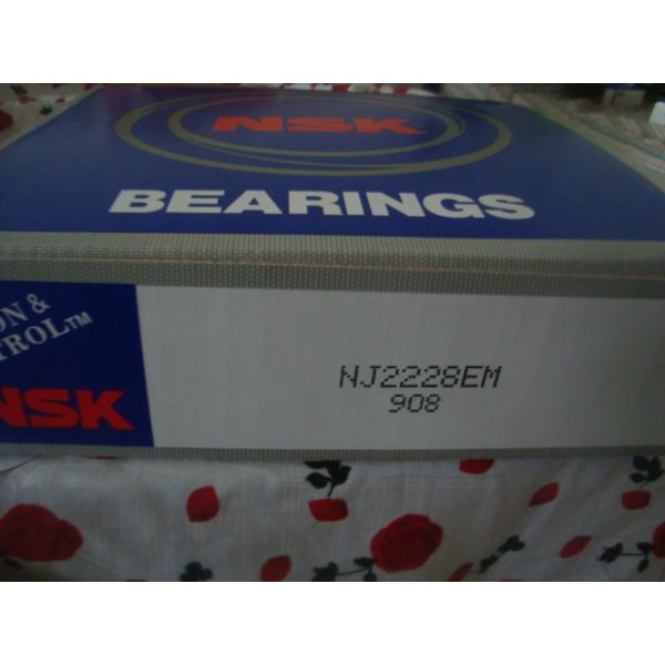 NJ2228EM 140 x 250 x 68 MM Cylindrical Roller Bearing For Hoisting Machinery