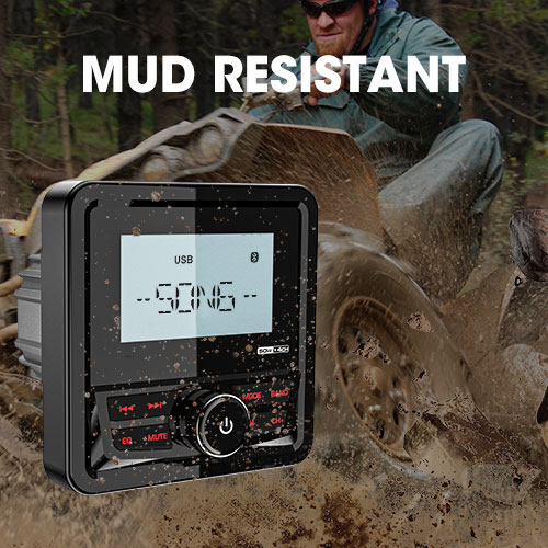 Waterproof Boat Audio Marine Stereo Digital Marine Grade Player FM AM Boat Car MP3 Player