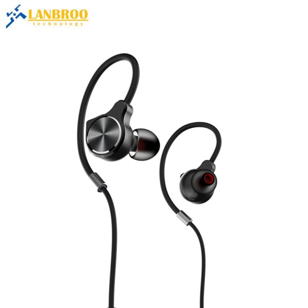 IPX7 waterproof bluetooth earphone sport mobile phone earhook headphone compatible iOS and android mobiles and tablets