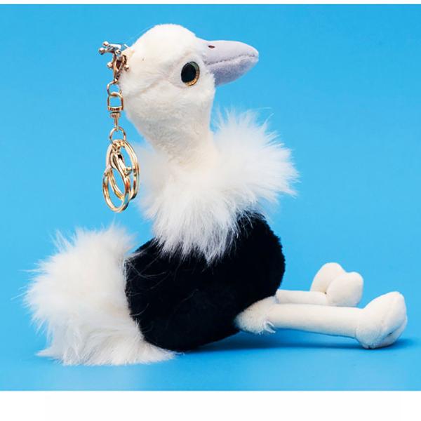 Anti Corrosion Plush Keychain Toys Soft Feeling Skin Friendly 22 * 10CM