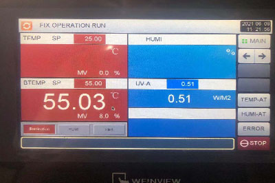 5500W Programmable UV Weathering Test Chamber Ultraviolet Aging Chamber