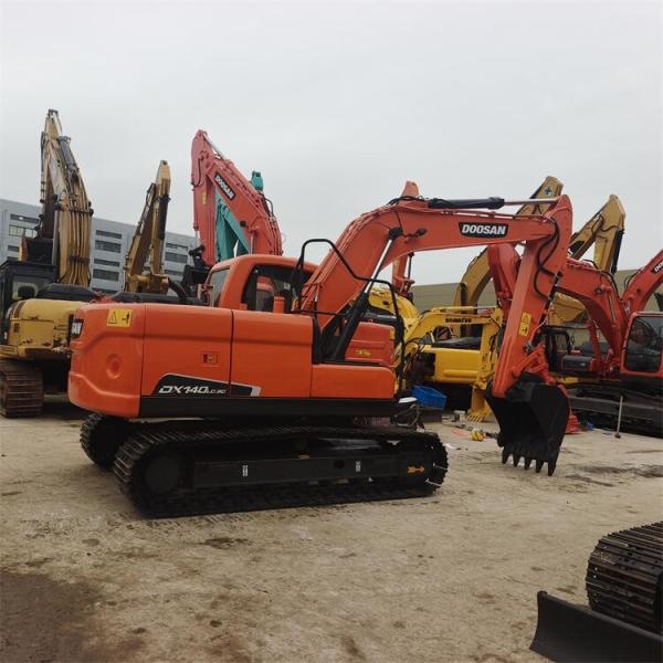Used Doosan Dx140 Excavator Second Hand Doosan Digger Good Condition