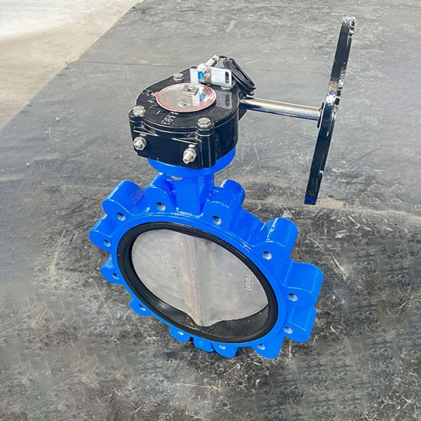 Lug Type Butterfly Valve with Double Lug Wafer Type Connection for Operation in Municipal Water Supply and Industrial Processes