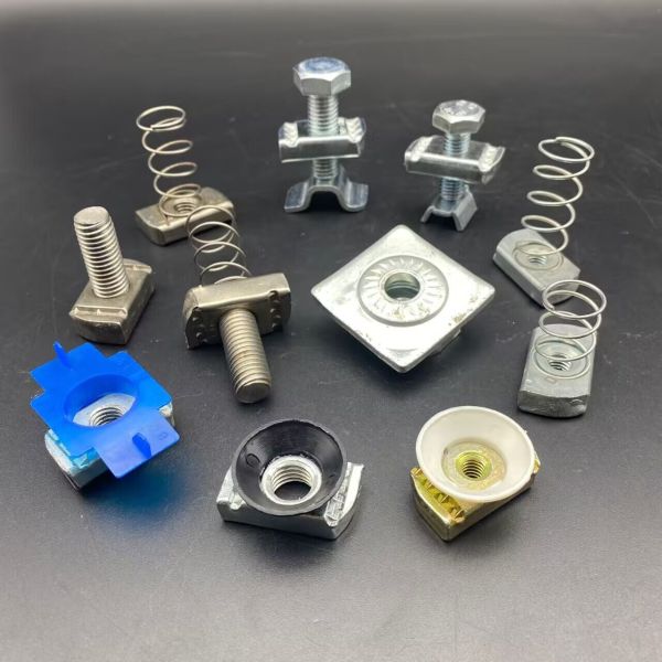 SS316 Spring Channel Nut EN 1461 HDG SS304 M10 Spring Nut