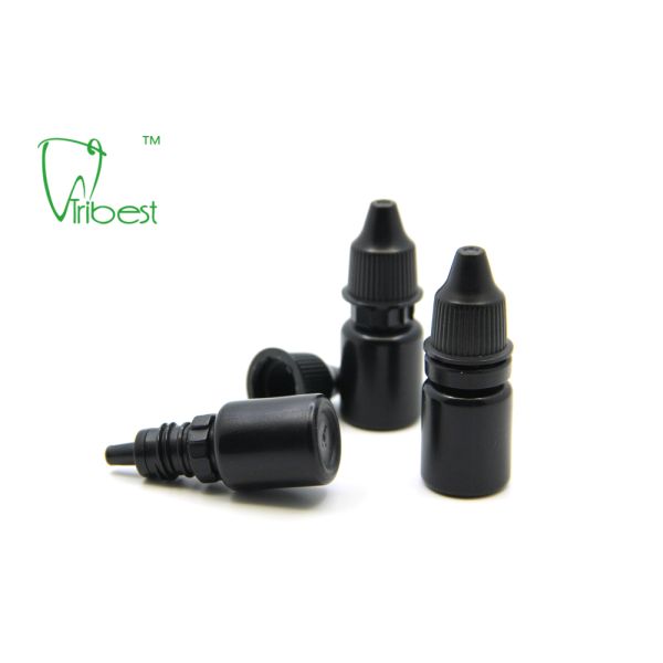 Medical Self Aspirating Disposable Dental Black Plastic Bottle