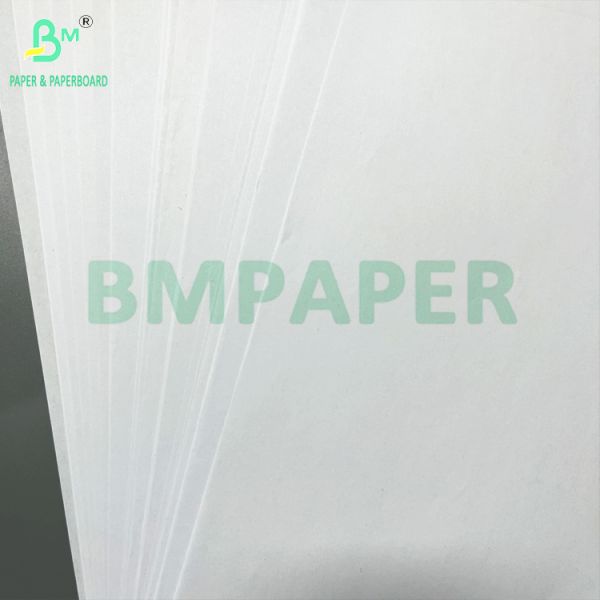 A0 A1 Boa absorção de tinta Liso 40 GSM Folhetos brancos Papel sem revestimento