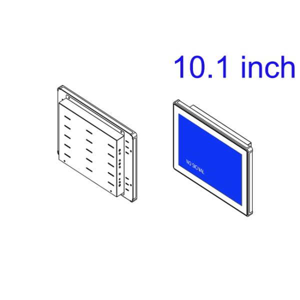 10.1 inch Embedded PLC Workshop View  Automation Mechanical Equipment Wireless Monitor