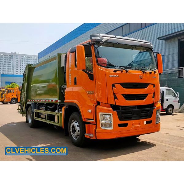ISUZU GIGA 4x2 380hp 15ton Rubbish Collection Kitchen Garbage Transport Truck
