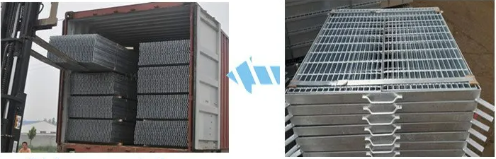 Carbon Steel Smooth Flat Bar Press Locked Steel Grating