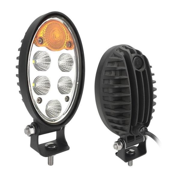 IP 67 36W Forklift Turn Signal LED Forklift Light Amber Led Work Lamp