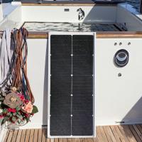 Panneau solaire marin supérieur carreaux solaires de sol module photovoltaïque nautique panneau solaire rigide pour pont de bateau yacht maison à roues avant Voyage remorque et au-delà