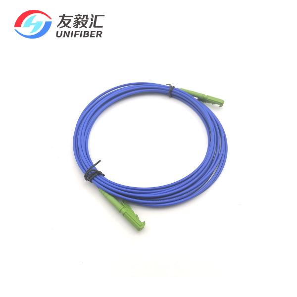 linha central 1m lenta do cabo de remendo E2000/APC da fibra de 1550nm PM 3.0mm para FTTP