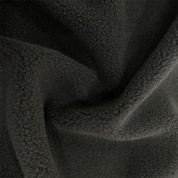 Plain Dyed Knitted 100% Polyester Fleece Fabric for Costumes Blankets and Toys
