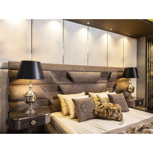 Soft Elegant Upholstered Bed Stain Resistant Velvet Covers Pinewood Construction