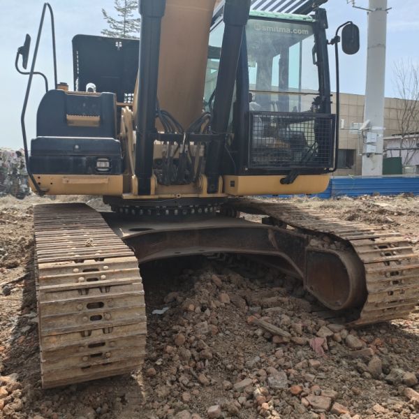 Использованная оригинальная гусеница 329D Crawler Excavator Гусеничная экскаватор Использованная машиностроительная техника