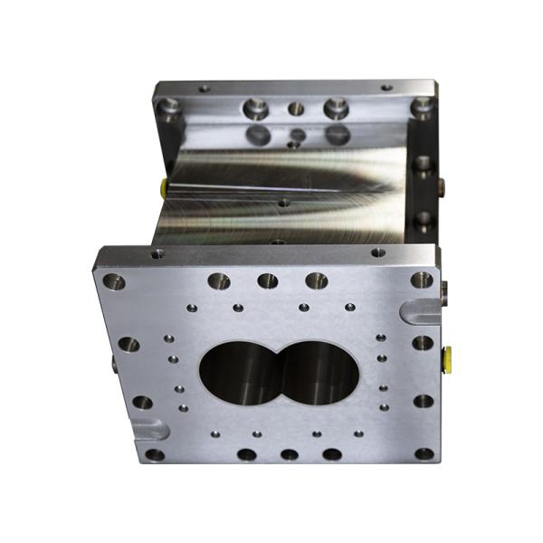 Laser Cladded Twin Screw Extruder Barrel for Wear Resistance