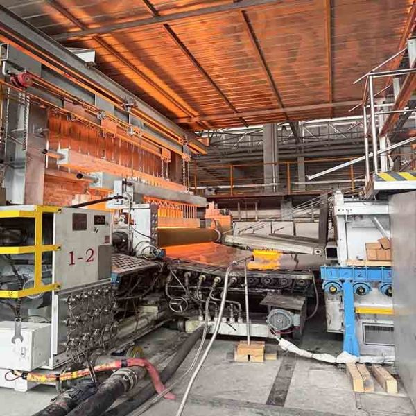 Flint Decorative Pattern Glass Production Line Automatic Calender for Pattern Glass Processing