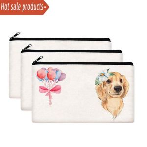 Stockage de Pen Bag Reusable Students Stationery de papeterie de toile