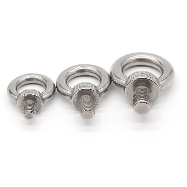 JIS 1168 Stainless Steel Rigging Hardware / Stainless Steel Eye Screws High Strength