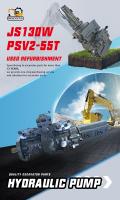 PSV2-55T JS130W pompe hydraulique pour creuseuse