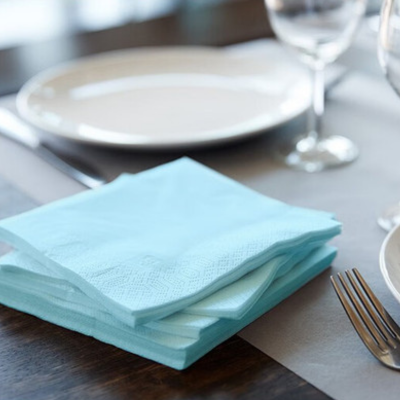 Food Safe Napkin Paper 3 Ply Ultra Absorbent Dinner Paper Sheets for Kitchen And Party