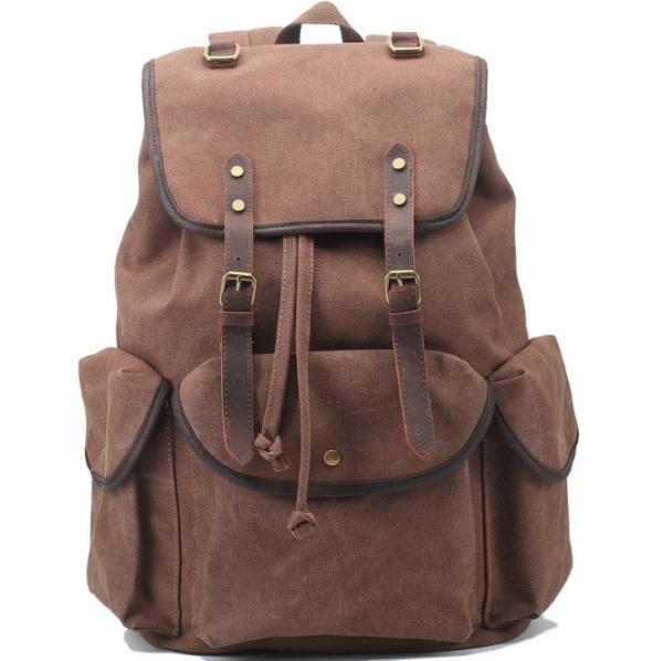 2016 new canvas shoulder bag Europe retro bag leisure backpack schoolbag