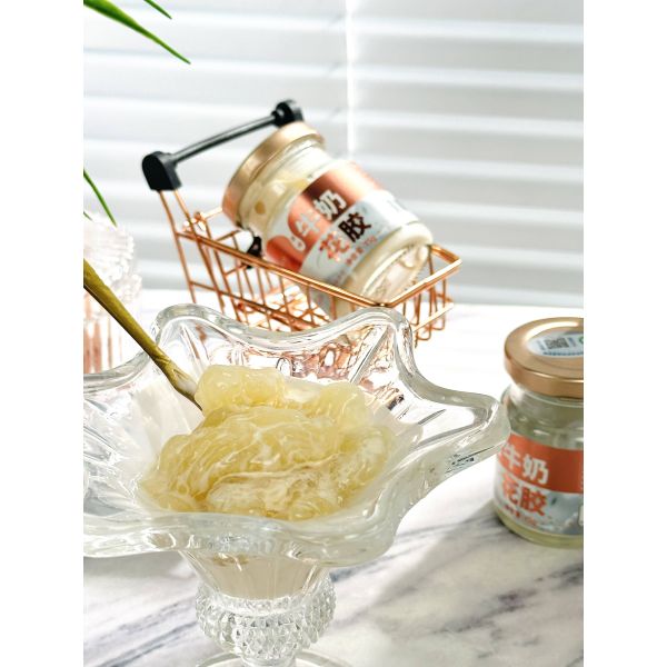 Colorful Milk Fish Maw Canned Fish Maw Soup Low Calorie Food 258g