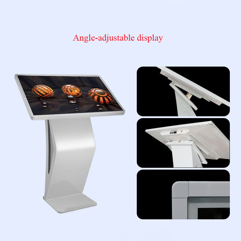 Стильный floorstanding киоск с 32 дюймами TFT LCD и ультракрасным сенсорным экраном