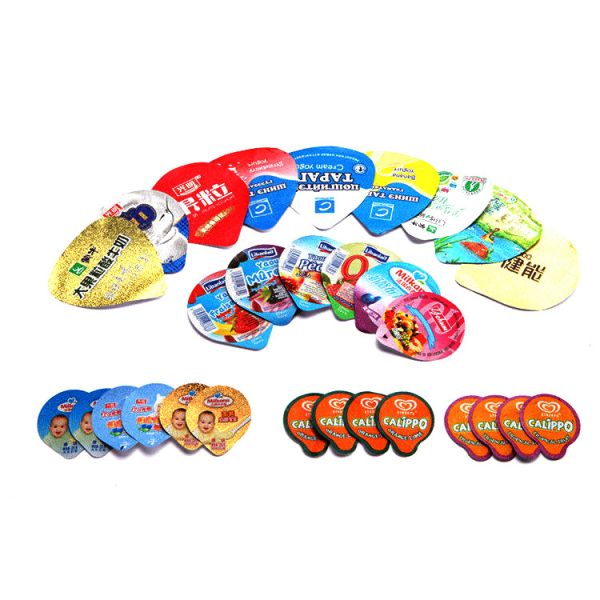 Customized Precut Yogurt Container Lids Nespresso Capsule Aluminum Foil 70mm