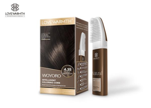 Escova diária do aplicador da cor do cabelo das máscaras, pente da tintura de cabelo do cliente da extremidade