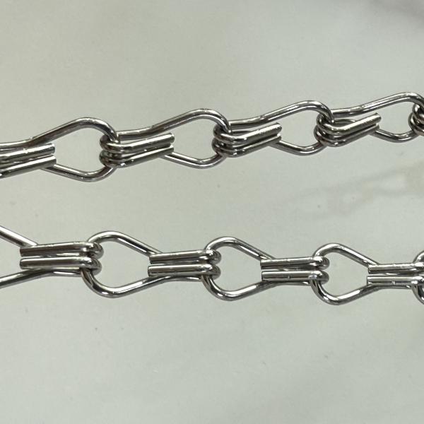 12mm*24mm Standard Size Aluminium Chain Fly Screen For Industrial