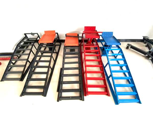 2t Heavy Duty Vehicle Lift Metal Garage Maintenance Hydraulic Lifting Jack Car Ramps Pair