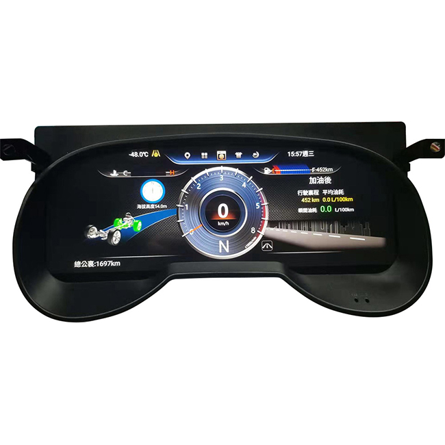12,5 черточка приборного щитка RAV4 Тойота цифров LCD автомобиля IPS дюйма