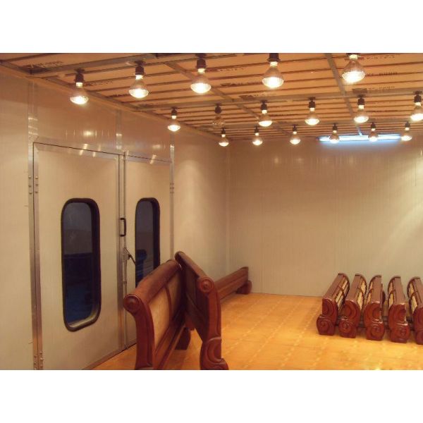 Dry type paint booth dry spray booth for wood furniture TG-100B