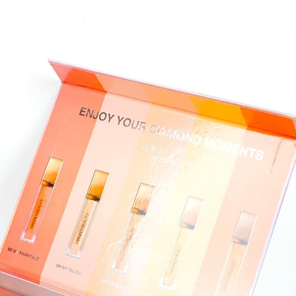Recyclable Cardboard Paper Hard Rigid Magnet Box Packaging With Magnetic Lid