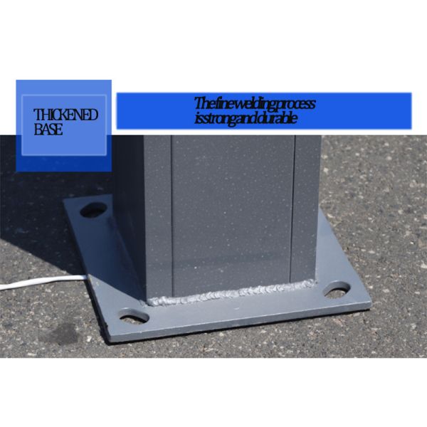 Spot LED Square Landscape Light Post IP65 Solar Garden Light for Park Street Lamp