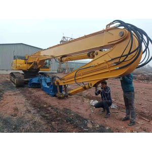 Stable, Adaptable, Efficient: The Custom-Boom Pile Driver