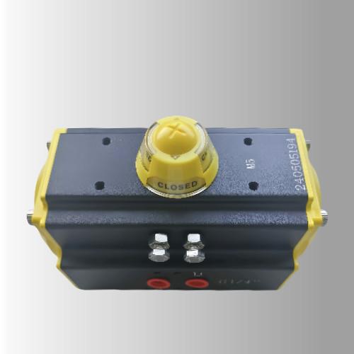 Rack And Pinion Pneumatic Valve Actuator Double Effect Single Effect