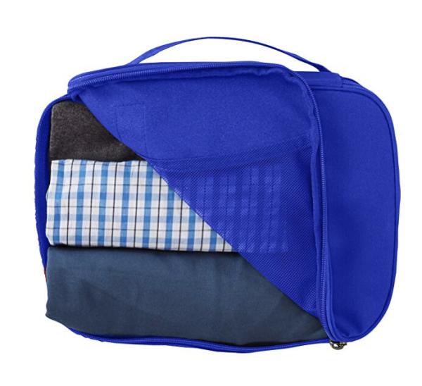 Unisex 3pcs Travel Packing Cubes Bags Customized Logo For Short Trip